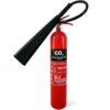 5kg CO2 fire extinguisher for electrical and flammable liquid fire protection supplied by Safety Edge Solutions in Kenya, Uganda, Tanzania, and Ethiopia.