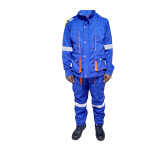 Trouser and jacket set workwear for Kenya, Uganda, Tanzania and Ethiopia used in workshop and construction environments
