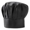 Chef Hat Black Kenya Uganda Tanzania Rwanda for kitchen hygiene and food handling by Safety Edge Solutions