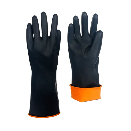 Black Latex Industrial Gloves Kenya Uganda Tanzania Ethiopia for chemical and industrial hand protection by Safety Edge Solutions