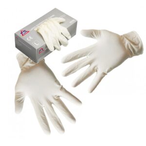 Powdered Latex Examination Gloves Kenya Uganda Tanzania Ethiopia for medical and laboratory hand protection by Safety Edge Solutions